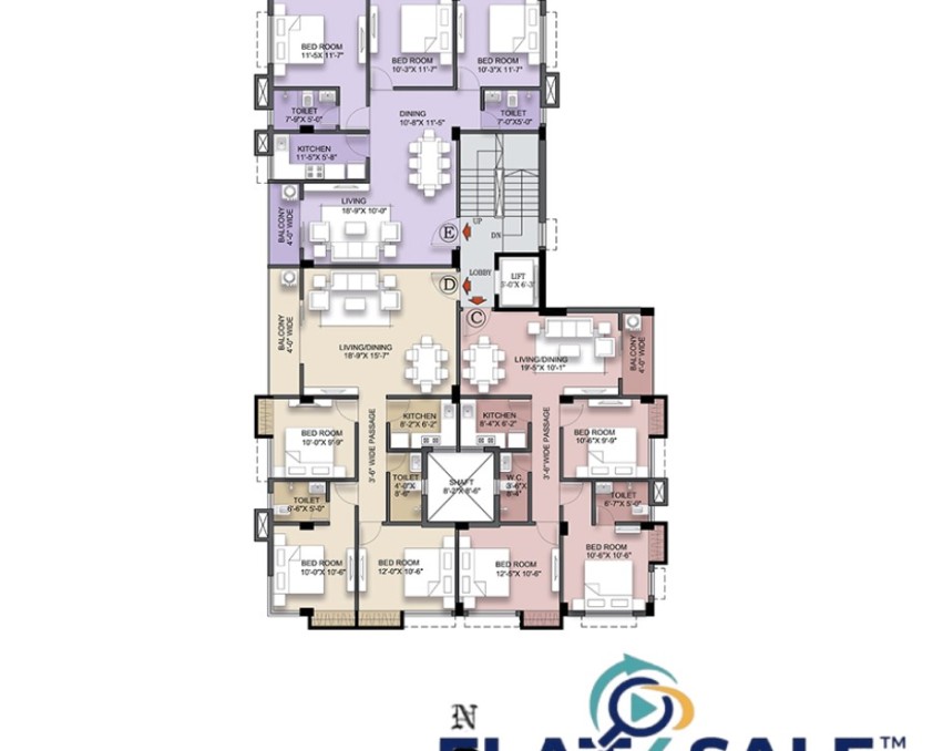 3 BHK Apartment At SWASTIC PADMAJA | Ballygunge, Kolkata