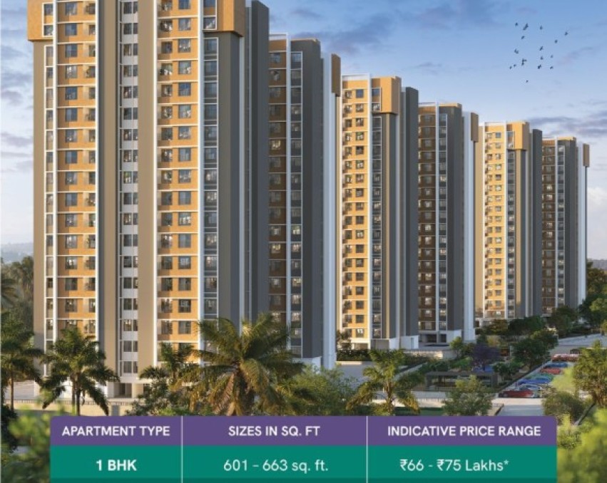 Luxurious 2.5 BHK Apartment for Sale in Embassy Verde Phase-2 Chowdenahalli, Bengaluru