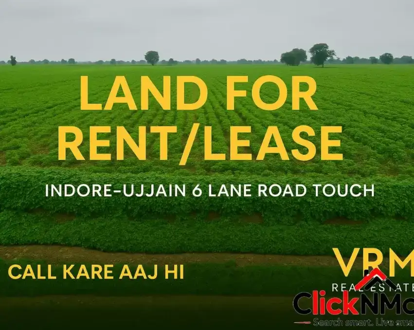 2,47,000 Sq. Ft. Commercial Land Available for Rent/Lease at Indore–Ujjain Road, Indore